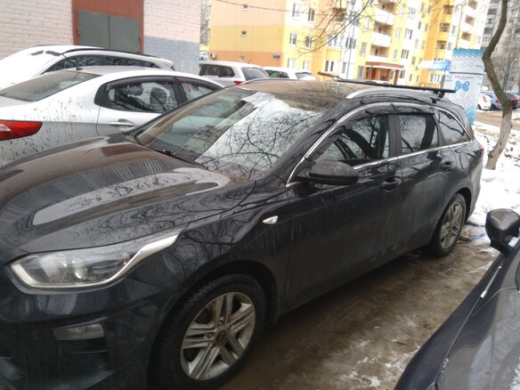 2021 Kia Ceed III, чёрный, 1800000 рублей - вид 10