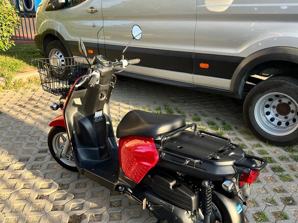 2018 Honda Benly, красный - вид 3