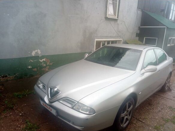 1999 Alfa Romeo 166 I, серебристый, 400000 рублей - вид 2