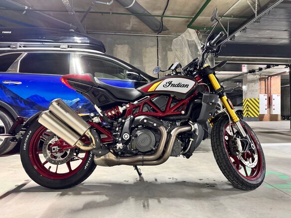 2022 Indian FTR 1200, красный, 1650000 рублей - вид 7