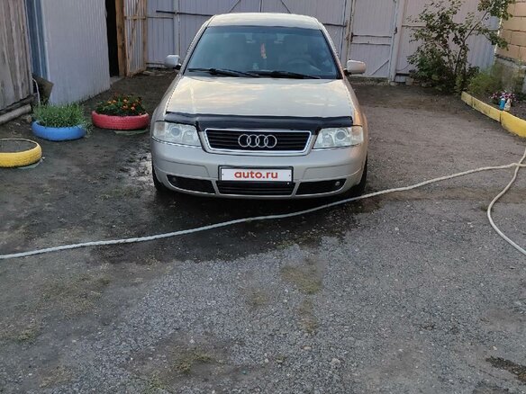 2000 Audi A6 II (C5), бежевый, 500000 рублей