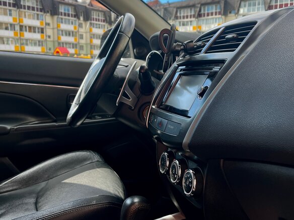 2012 Mitsubishi ASX I, чёрный, 1350000 рублей - вид 8
