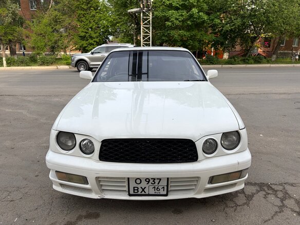 1997 Nissan Cedric IX (Y33), белый, 278000 рублей - вид 1