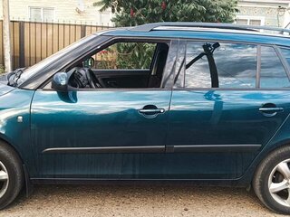2012 Skoda Fabia II Рестайлинг, синий, 860000 рублей, вид 5