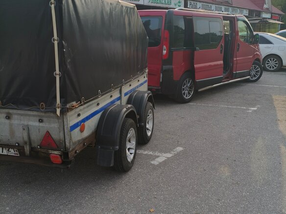 2008 Renault Trafic II Рестайлинг, красный, 1100000 рублей - вид 10