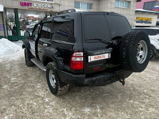 2004 Toyota Land Cruiser 105 100 Series Рестайлинг 1, чёрный, 3700000 рублей, вид 5