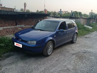 1998 Volkswagen Golf IV, синий, 420000 рублей, вид 5
