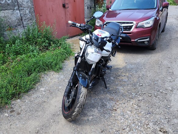 2009 Yamaha FZ6, белый, 500000 рублей - вид 6