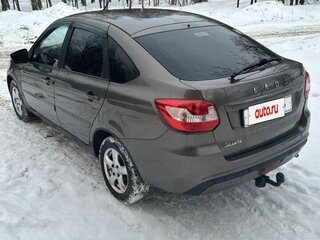 2018 Lada (ВАЗ) Granta I, коричневый, 580000 рублей, вид 2