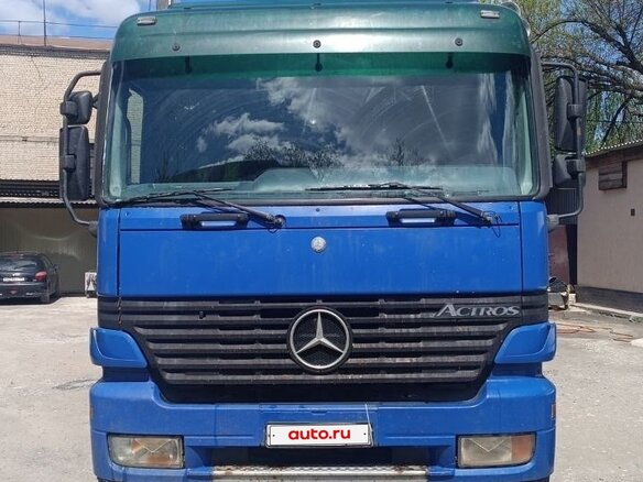 2002 Mercedes-Benz Actros, синий, 1200000 рублей - вид 4