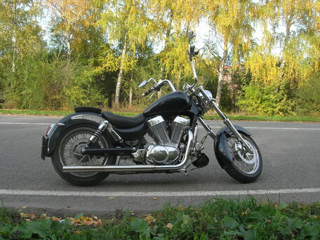 1989 Suzuki Intruder VS 1400, синий, 600000 рублей, вид 5