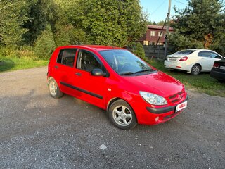 2007 Hyundai Getz I Рестайлинг, красный, 425000 рублей, вид 3
