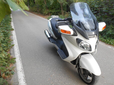 2008 Suzuki Burgman (SkyWave) 650, белый, 390000 рублей, вид 4