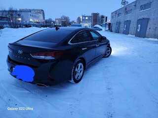 2019 Hyundai Sonata VII (LF) Рестайлинг, чёрный, 1800000 рублей, вид 3