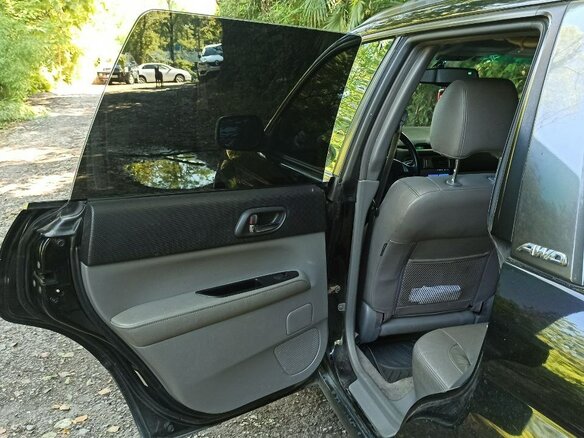 2003 Subaru Forester II, чёрный, 350000 рублей - вид 6