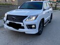 2015 Lexus LX 570 III Рестайлинг, белый, 5700000 рублей - вид 2
