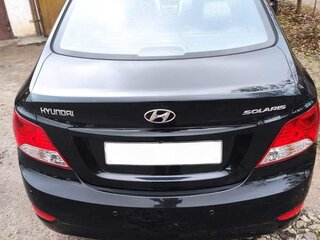 2014 Hyundai Solaris I, чёрный, 760000 рублей, вид 3