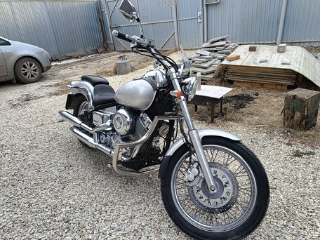 1994 Yamaha XVS400 Drag Star, серый, 400000 рублей, вид 4