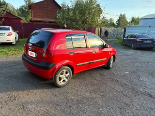 2007 Hyundai Getz I Рестайлинг, красный, 425000 рублей, вид 5
