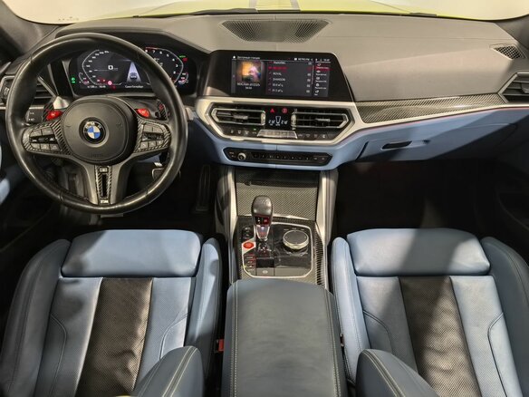 2022 BMW M4 Competition Package G82/G83, жёлтый, 10490000 рублей - вид 11