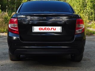 2018 Lada (ВАЗ) Granta I Рестайлинг, чёрный, 700000 рублей, вид 2
