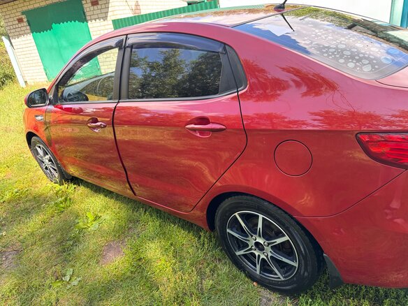2015 Kia Rio III, красный, 1200000 рублей - вид 5