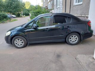2008 Suzuki SX4 I (Classic), чёрный, 800000 рублей, вид 2