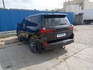2018 Lexus LX 570 III Рестайлинг 2, чёрный, 7450000 рублей, вид 4