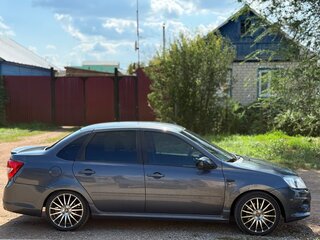 2015 Lada (ВАЗ) Granta Sport I, серебристый, 725000 рублей, вид 4