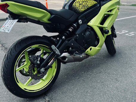 2016 Kawasaki Ninja 650, зелёный, 620000 рублей, вид 2
