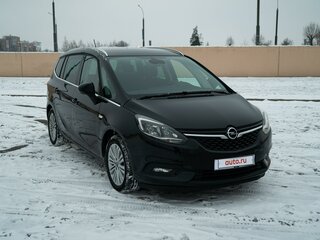 2017 Opel Zafira C Рестайлинг, чёрный, 1320000 рублей, вид 2