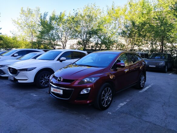 2011 Mazda CX-7 I Рестайлинг, красный, 1300000 рублей - вид 5