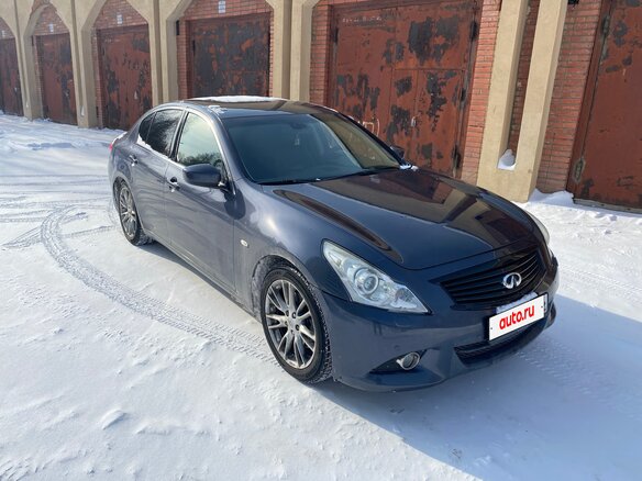 2010 Infiniti G25 IV, синий, 1150000 рублей - вид 1