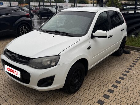 2013 Lada (ВАЗ) Kalina II, белый, 300000 рублей, вид 1