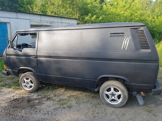 1986 Volkswagen Transporter 4-speed T3, чёрный, 350000 рублей, вид 3