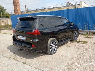 2018 Lexus LX 570 III Рестайлинг 2, чёрный, 7450000 рублей, вид 3