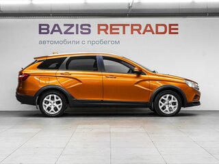 2018 Lada (ВАЗ) Vesta SW Cross I, оранжевый, 800000 рублей, вид 4