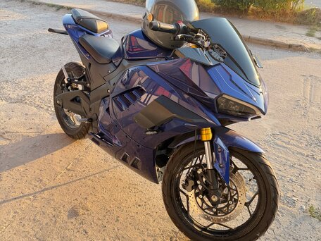 2025 Yamaha Aerox 100, синий, 290000 рублей, вид 4