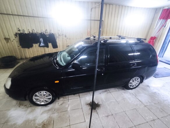 2014 Lada (ВАЗ) Priora I Рестайлинг, чёрный, 333000 рублей - вид 5
