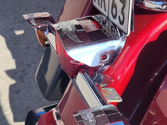 2007 Harley-Davidson Electra Glide, красный, 795000 рублей - вид 9