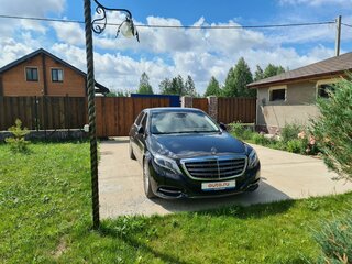 2015 Mercedes-Benz Maybach S-Класс 500 I (X222), чёрный, 3899000 рублей, вид 2
