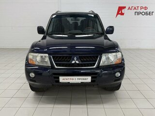 2004 Mitsubishi Pajero III Рестайлинг, синий, 850000 рублей, вид 2