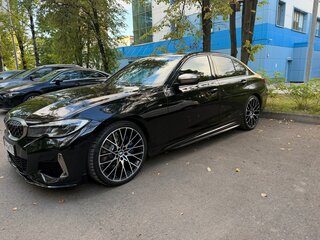 2020 BMW 3 серии 330d xDrive VII (G2x), чёрный, 5950000 рублей, вид 2
