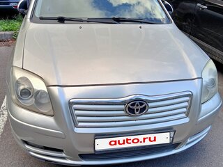 2004 Toyota Avensis II, серебристый, 515000 рублей, вид 3