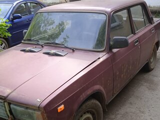 2003 Lada (ВАЗ) 2107, пурпурный, 100000 рублей, вид 3