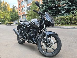 2021 Bajaj Pulsar 180, чёрный, 130000 рублей, вид 3