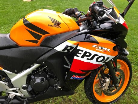 2013 Honda CBR 250R, оранжевый, 350000 рублей, вид 3