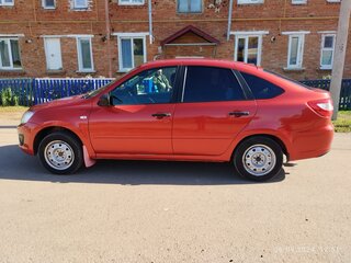 2017 Lada (ВАЗ) Granta I, красный, 630000 рублей, вид 4