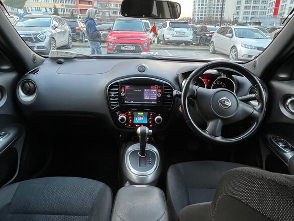 2015 Nissan Juke I Рестайлинг, чёрный, 1450000 рублей - вид 10