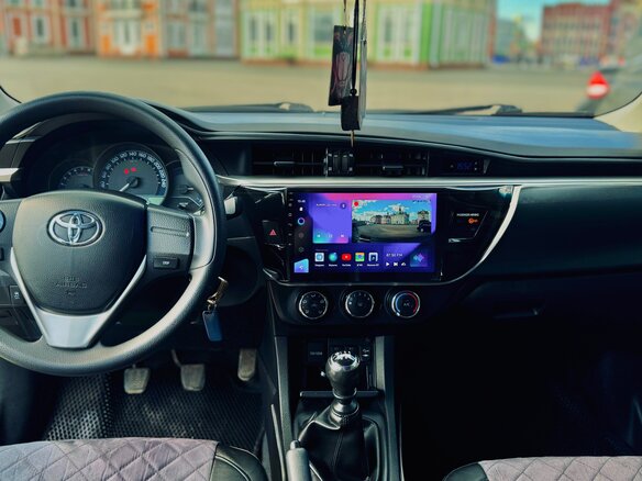2013 Toyota Corolla XI (E160, E170, E180), серый, 1100000 рублей - вид 11